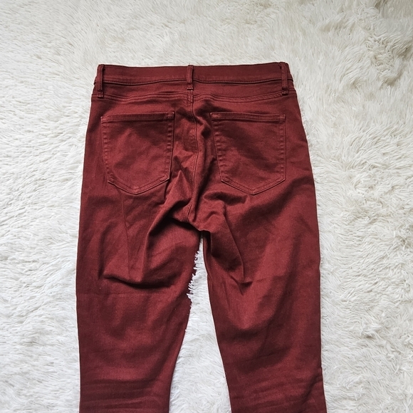 Gap 1969 red jeans womens‎ size 29 regular - Picture 10 of 12
